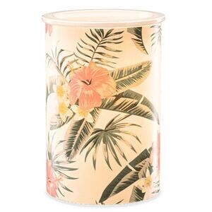 Scentsy Pretty Paradise Warmer Tropical Floral Pastel 6.5" Full Size NIB